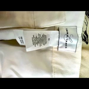 White Linen Emma James wide leg slacks